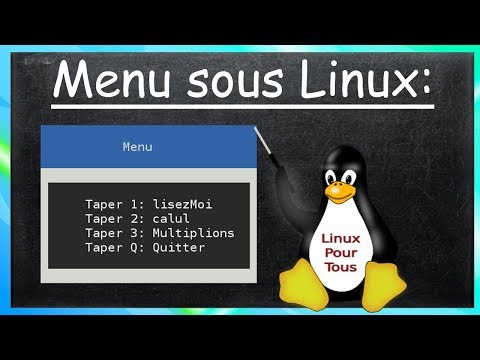 Linux Script Shell - 23 - Menu