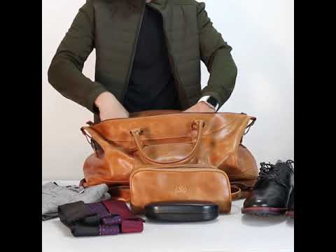 Maleta con Zapatera 100% piel - YouTube