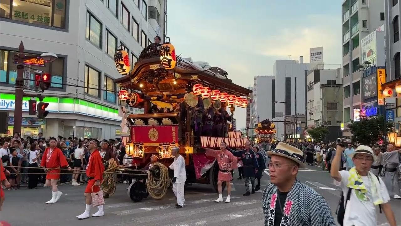 熊谷うちわ祭、令和6年7月20日、初叩合い。 YouTube