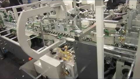 Omega Intro 80 folder gluer running 4 point a Drupa 2016