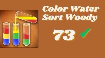 Color Water Sort Woody Puzzle Level 73