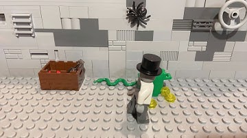 Lego Zombie Walk Cycle
