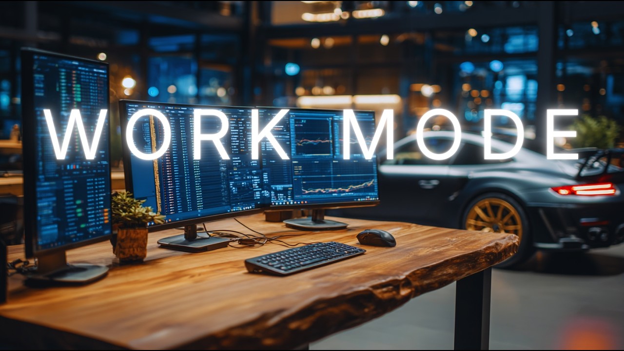 Deep Work Music – Work Mode Environment | Deep Concentration for Focused Productivity