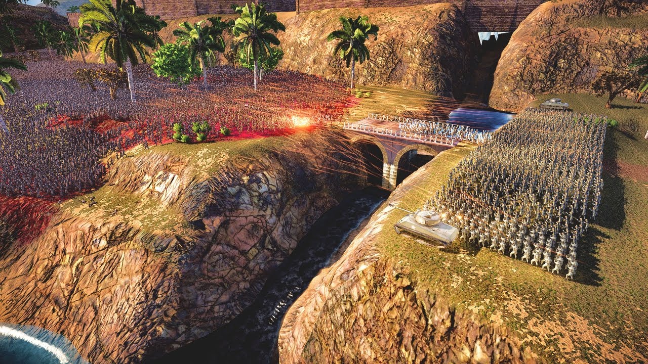 CAN JEDI & U.S. SPECIAL FORCES PROTECT BRIDGE FROM ORCS INVASION - UEBS 2