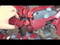 【娘とガンプラ製作】HGUCネオジオング製作！Part14：パチ組み完成＆レビュー