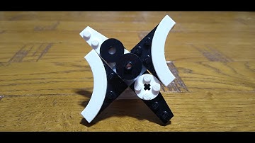 Making a nice black and white Lego Fidget Spinner in 4K UHD video quality