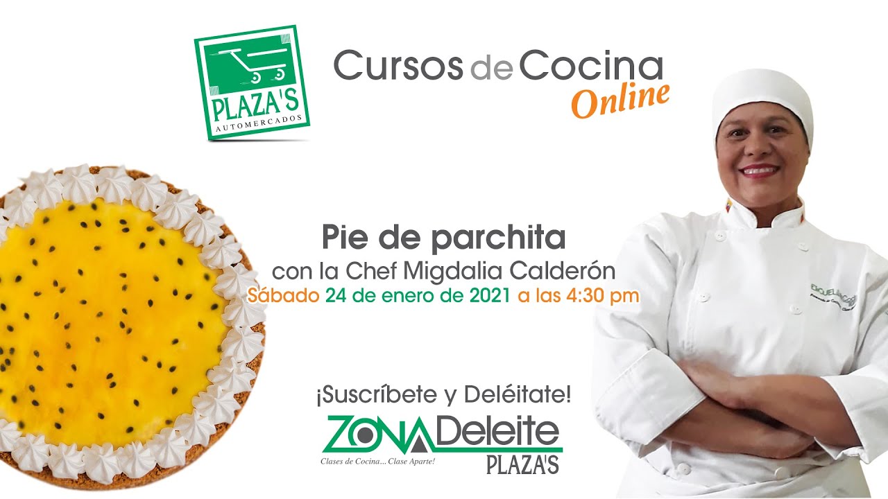Cursos de Cocina Online - Pie de parchita