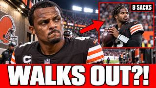 Information Deshaun Watson WALKS OUT After Shedeur Sanders Takes Over Due to 8 Sacks - NFL STUNNED! News