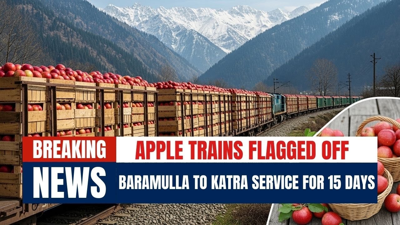 Railways Roll Out Special Train Service for Apple Consignments from ...