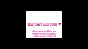 // C.ai REQUEST ARE OPEN ‼️ // Link is in the comment 👇 //