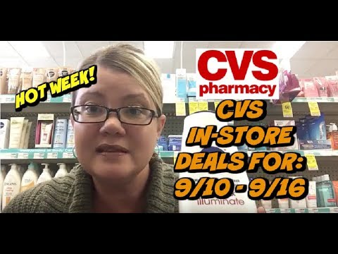 CVS IN-STORE COUPON DEALS 9/10 – 9/16 | LOTS OF FREEBIES!!!