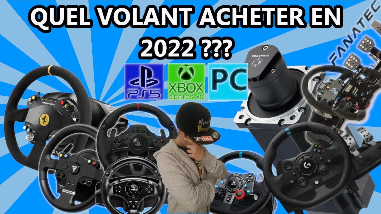 GUIDE VOLANT SIMRACING 2022 - QUEL VOLANT ET ACCESSOIRE CHOISIR