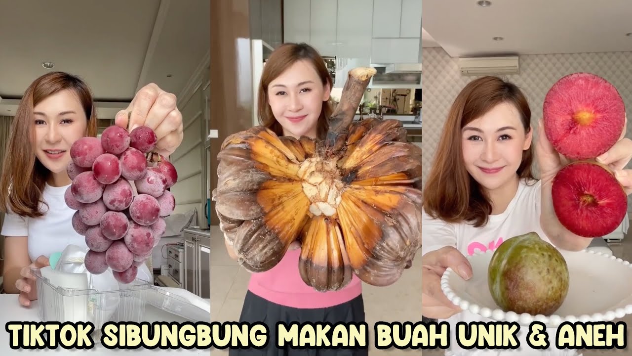 MAKAN BUAH NIPAH RAKSASA!! - TIKTOK SIBUNGBUNG MAKAN BUAH UNIK & ANEH