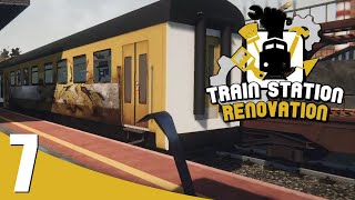LIMPIANDO UNA ESTACIÓN DE OCUPAS - TRAIN STATION RENOVATION #7 | Gameplay Español
