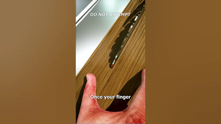 Saws That Stop For Fingers 😱 (How?)