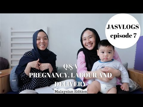 임신, 출산 및 출산 Q&A | 말레이시아 | JASVLOGS 분기 EPS. 7