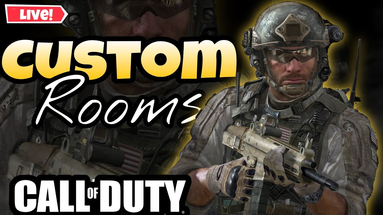 🔴COD:M Live Custom Rooms|Free Daily Customs|Elite Scrims - YouTube