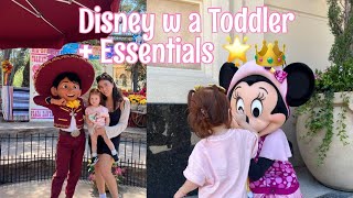 DISNEY WITH A TODDLER!