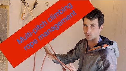 Rotsklimmen met touwmanagement op meerdere touwlengtes met Zack Mintz