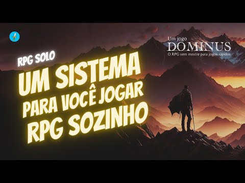 Como jogar RPG sem mestre 🔥 Método RPG solo básico 