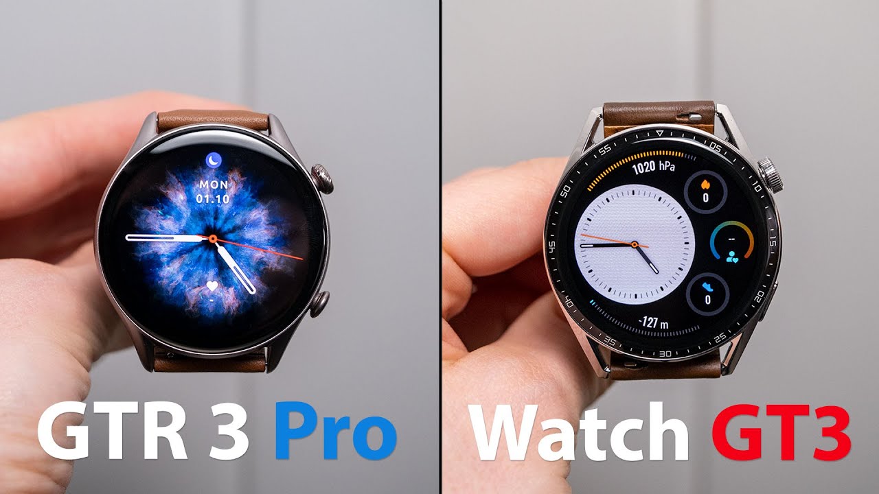 🔥 Huawei Watch GT 3 vs Amazfit GTR 3 Pro COMPARATIVA en ESPAÑOL ⌚ ¡El  MEJOR del año! 