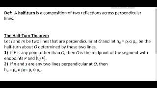 MATH335 Content - Rotations
