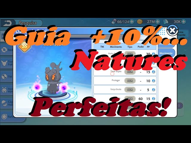 Natures Pokémon - Guia Completo