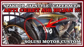 SPAKBOR ANTI CERET JAPSTYLE CAFERACER #Vlog