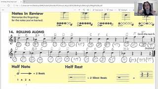 Essential Elements #14 page 6 (Flute Book 1)