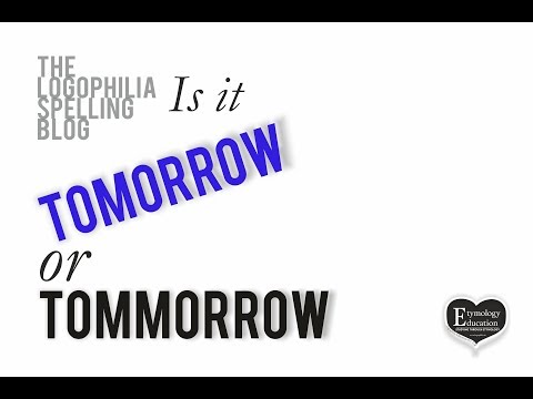 Cara Eja Video: besok atau besok?