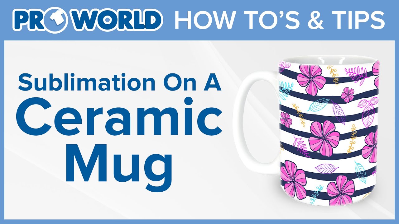 Sublimation On A Ceramic Mug YouTube