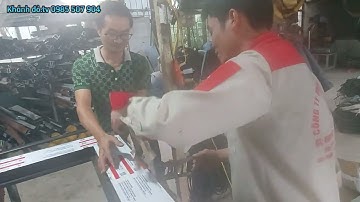 Quy trình làm ra bộ nhôm hệ thủy lực đẹp p2. Ép góc nhôm hệ thủy lực sao cho đẹp