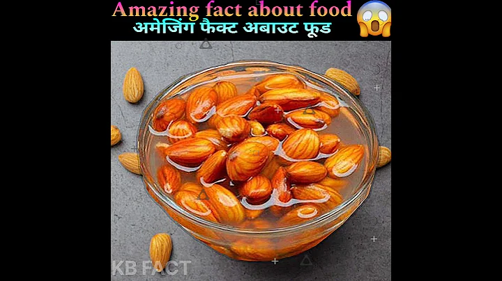 Crazy Badam Fact In Hindi 🍎 || Health Tips Fact 🍓 || #facts #shorts