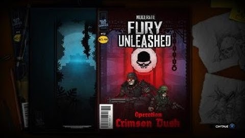 Fury Unleashed full game walktrough part 1 ( PS4 gameplay - no commentary ) 1st comic SNAKE GOD