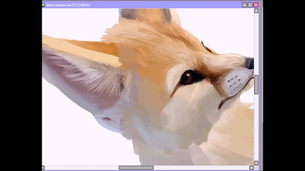 speedpaint: fennec fox