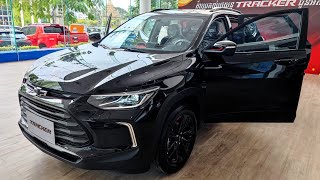 First Look Chevrolet tracker 2023 1.0L SUV 5 Seat - Black Color | Interior and Exterior