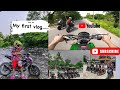 My 1st vlog   dominar 400 ride to chowki