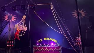 Jay Millers Circus - Stunning Aerial Chandelier by Paige Miller 1/3