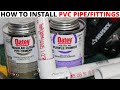How To Cut, Prime & Cement PVC Pipe & Fittings Like A PRO (How To Bond PVC) Solvent Weld PVC