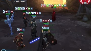 SWGOH - Boba Fett, Scion of jango Tw vs LV Maul