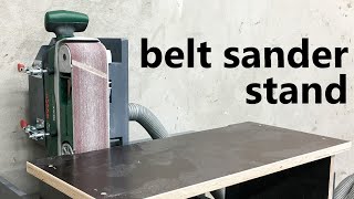 Belt Sander Stand