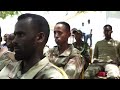 Taliyaha Taliska Taakuleynta ayaa tababar u furay askar ka tirsan Ciidanka Xoogga Dalka Soomaaliyeed