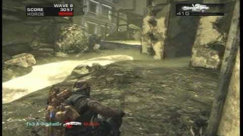 Gears of War 2 Glitches AFTER PATCH Slide Walk Tutorial