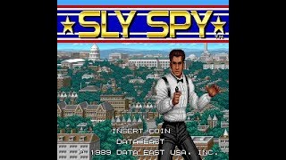 SLY SPY  (SECRET AGENT)  (ARCADE) (1cc)