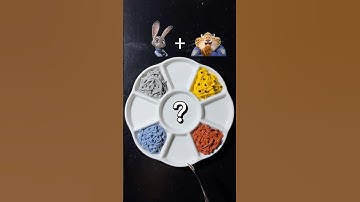 Zootopia 2 color mixing （Part 3) #zootopia2 #colormixing