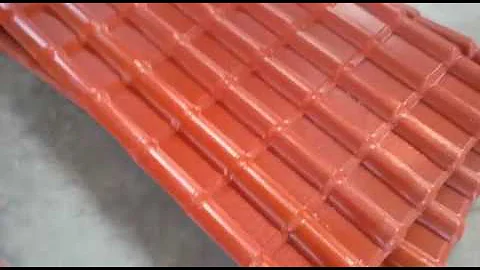 Sri Lanka Customer 4 layer ASA PVC Roof Tile Machine