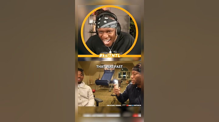 KSI reacting to what is faster? Sound or light? 😭🤣 #funny #foryou