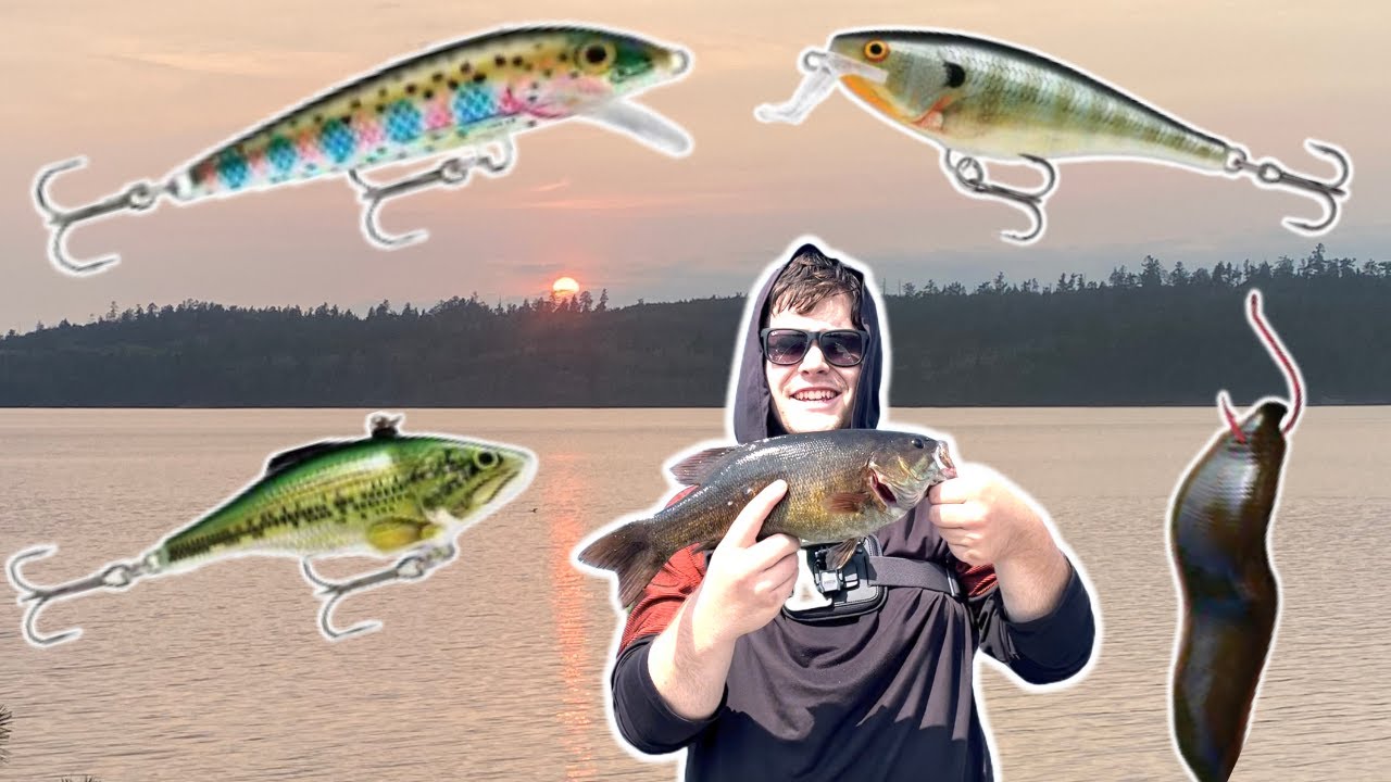 Changing Bait Every Time I Catch a Fish: Fishing Challenge. - YouTube