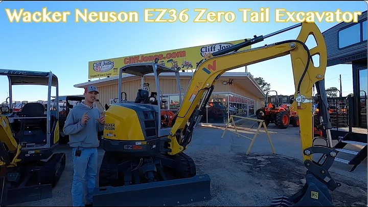 Wacker Neuson EZ36 Zero Tail Excavator