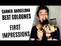 Carner Barcelona Best Colognes First Impressions English | Palo Santo, Ambar del Sur, Tardes